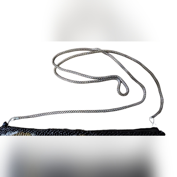 Vintage La Regale Fully Beaded Evening Shoulder Bag/Crossbody 8x5 & 18" Drop - Picture 5 of 9